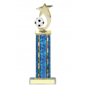 Trophies - #Soccer Shooting Star Spinner D Style Trophy